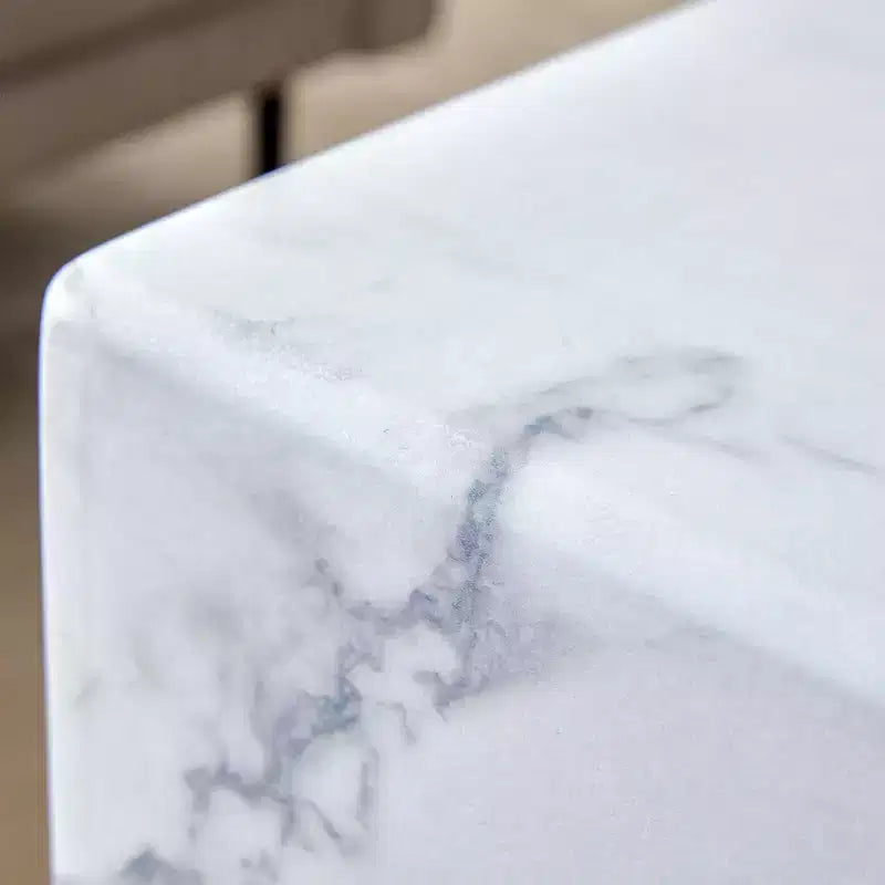 Tavolino moderno extra-largo 43, tavolino centrale rustico rettangolare da tè con base adatta ai tappeti per salotto e home theater