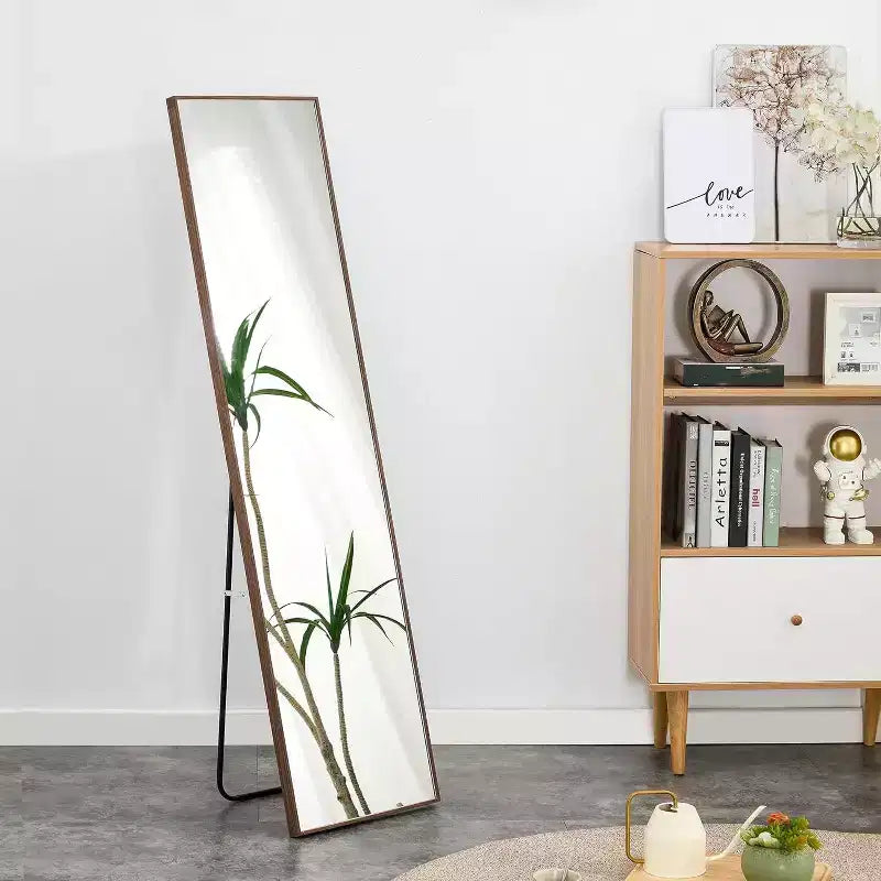 Specchio a figura intera con cornice, grande specchio da terra per camera da letto, soggiorno, ingresso, zona spogliatoio 58 x 15