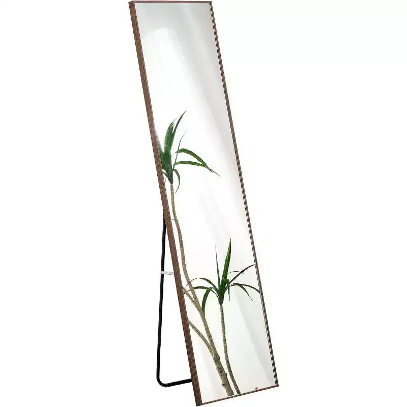 Specchio a figura intera con cornice, grande specchio da terra per camera da letto, soggiorno, ingresso, zona spogliatoio 58 x 15